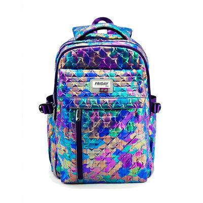 17.5 cali Nylon szkolne torby plecak wodoodporny z osłoną ołówka