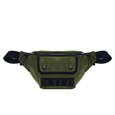 Zielony Fanny Hip Pack, Nylon Fanny Waist Bag Lightweight