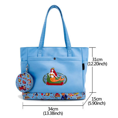 Na zamówienie Crossbody Sling Tote Bag, Digtal Printing Women Tote Handbag