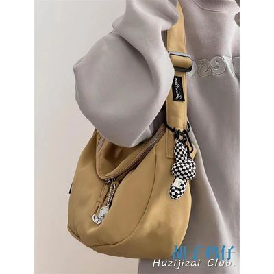 Tkanina wyściółka Casual Crossbody torebka Biały kolor na sezon letni
