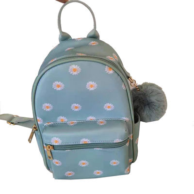 Zamknięcie zamkiem Modne mini plecaky Unisex Design Materiał płótnowy