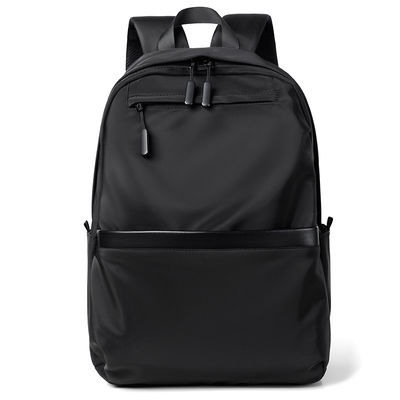 Unisex Student Bag Backpack Zipper Zamknięcie szary kolor wodoodporny