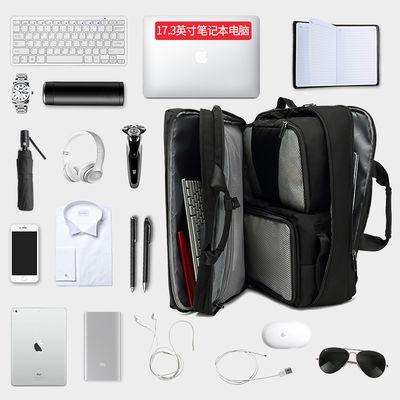 Unisex torba komputerowa plecak, czarny laptop plecak wodoodporny