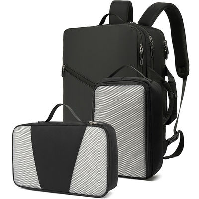 Unisex torba komputerowa plecak, czarny laptop plecak wodoodporny