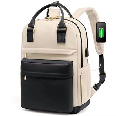 Unisex Kask z plecakami z materiałem Oxford z ładowaniem USB