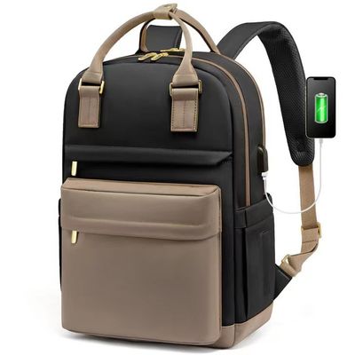 Unisex Kask z plecakami z materiałem Oxford z ładowaniem USB